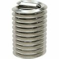 Bsc Preferred 18-8 Stainless Steel Helical Insert 3/8-16 Right-Hand Thread 3/4 Long, 5PK 91732A746